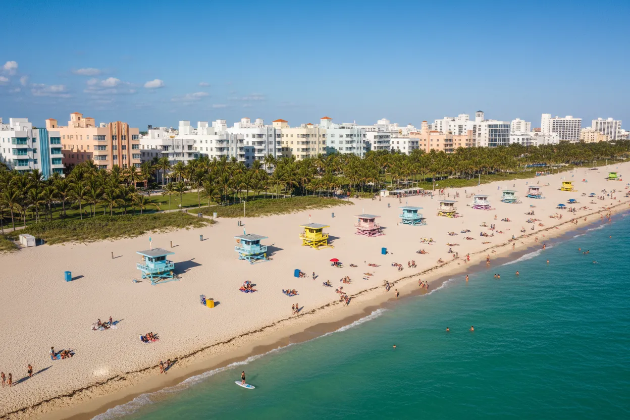 Lummus Park Beach Day